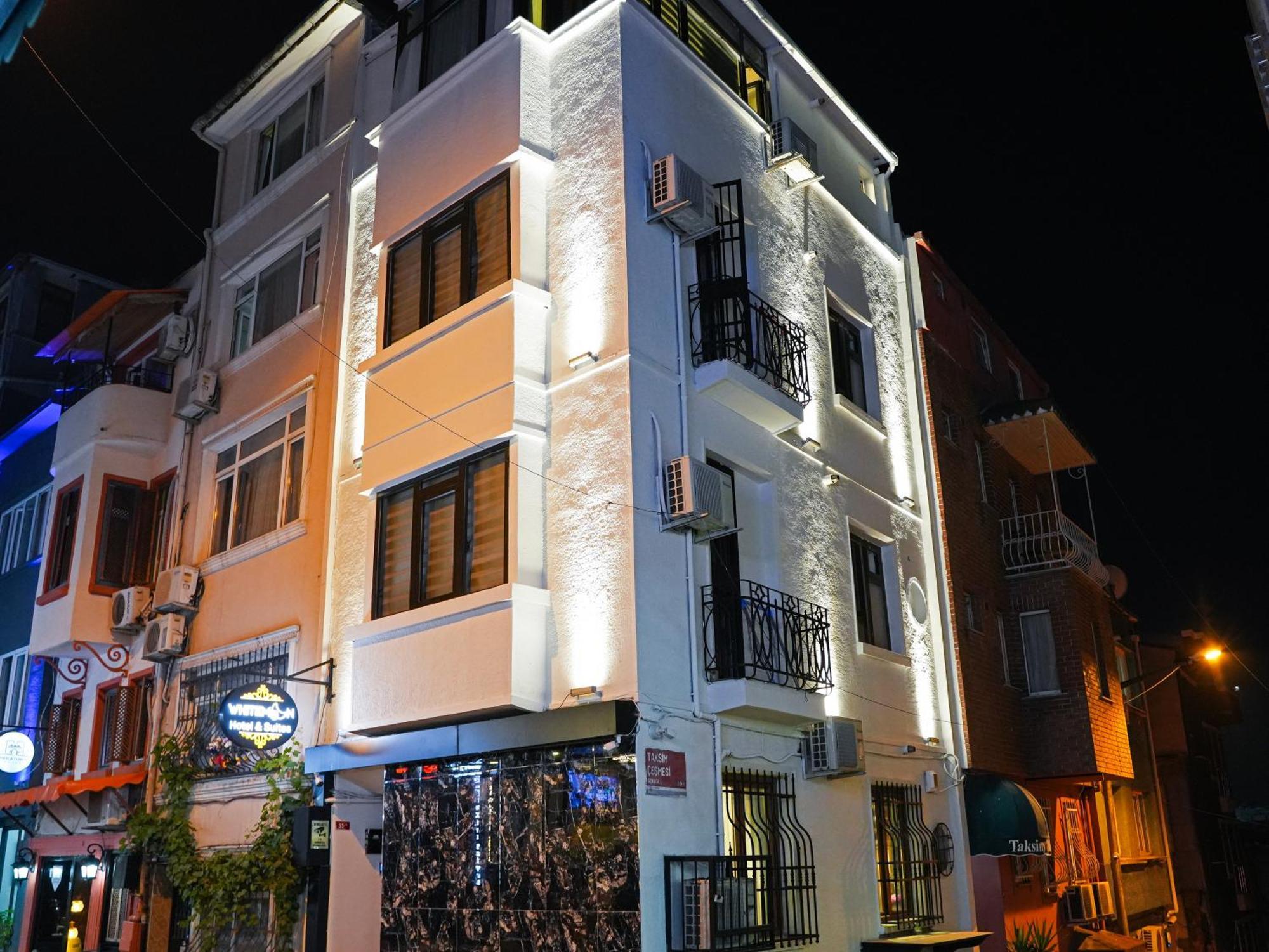 Whitemoon Hotel Suites Taksim Istambul Exterior foto